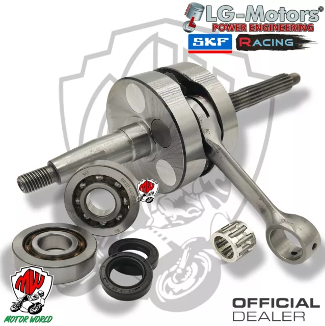 KIT ALBERO MOTORE + CUSCINETTI SKF E PARAOLI PIAGGIO NRG Power DD 50