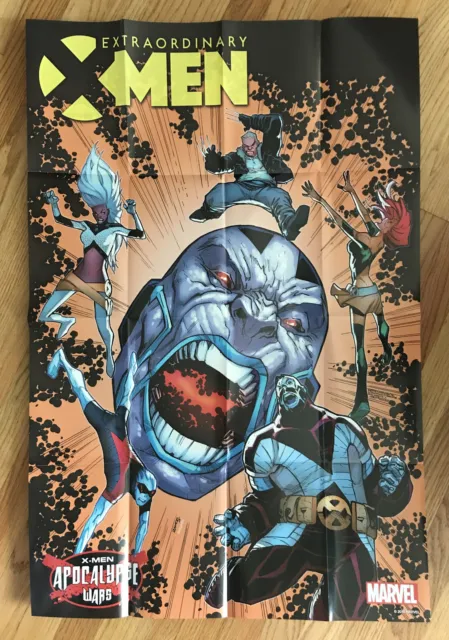 Ramos “Extraordinary X-Men” Vol 2 Apocalypse Wars 2016 24x36 Promo Poster MARVEL