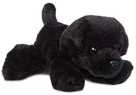 Premium Aurora 31295 Mini Flopsies Blackie Black Labrador Dog 8in Soft Toy 8 Uk