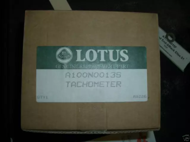 Lotus Elan Tachometer Gauge