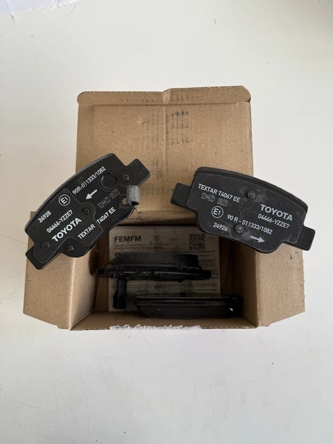 Genuine Toyota Prius Rear Brake Pads (2009-2019) OEM 04466-76012 - Fits Lexus CT200H