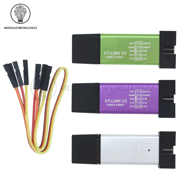 1PC ST-Link V2 Programming Unit mini STM8 STM32 Emulator Downloader