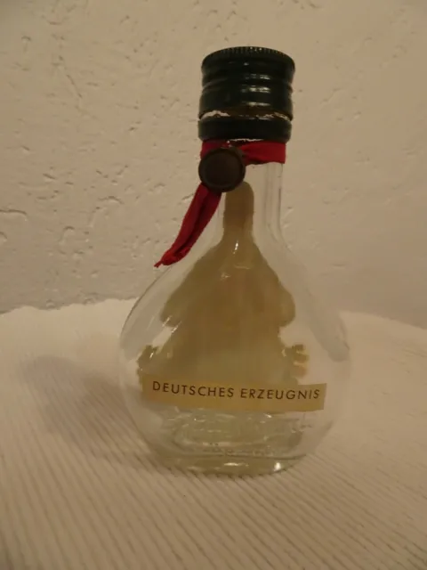 alte leere Enzian Flasche 0,1 l , L. Eberhardt , München 3