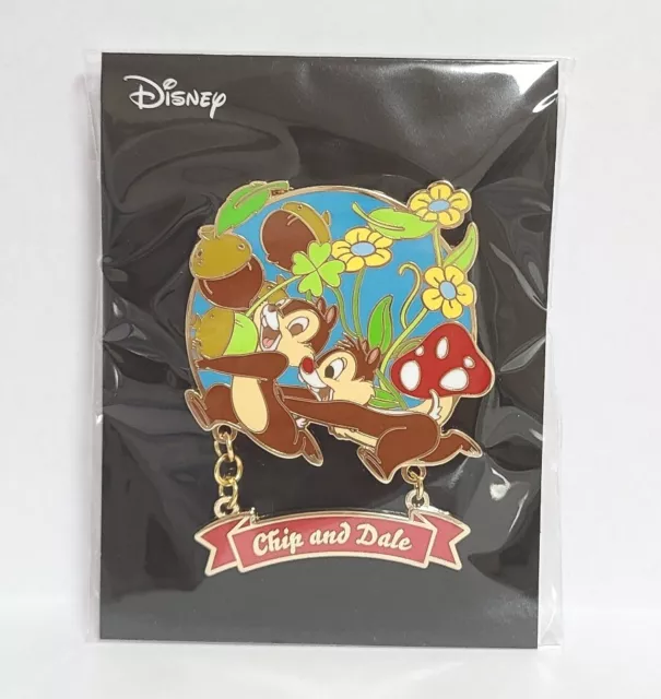 RARE New Disney Pins Marimo craft M&p Chip N Dale Japan Pin Limited