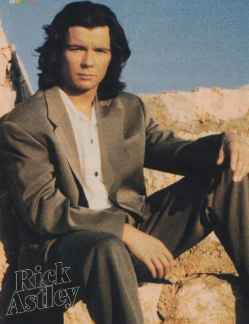 RICK ASTLEY PINUP Bravo magazine photo picture Rickroll clippings ...