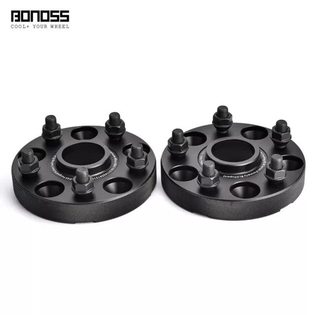 4pcs 30mm for Volvo C70 BONOSS Cool+ Hub Wheel Spacer 5x108 CB63.3+ Studs + Nut