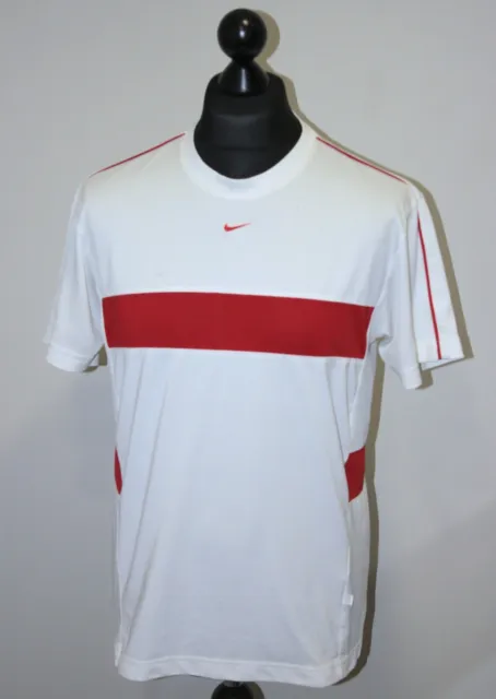 2004 Roger Federer Davis Cup Nadal Australian Open Nike tennis shirt Size S