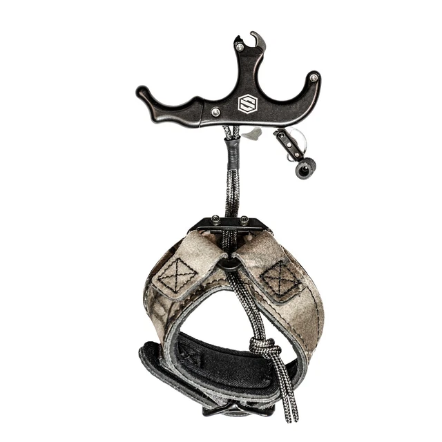 Scott Archery Pursuit Thumb Button Archery Release RCS Buckle Strap - Black