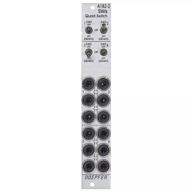 Doepfer A-182-2 Quad Switches - Modular Synthesizer