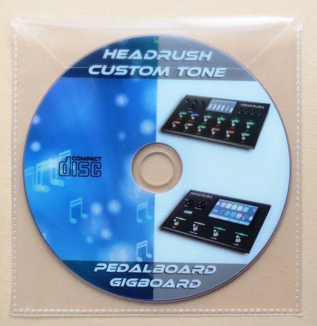 700 RIGS HEADRUSH PEDALBOARD GIGBOARD And 2.400 IRs & Guitar Tab CD