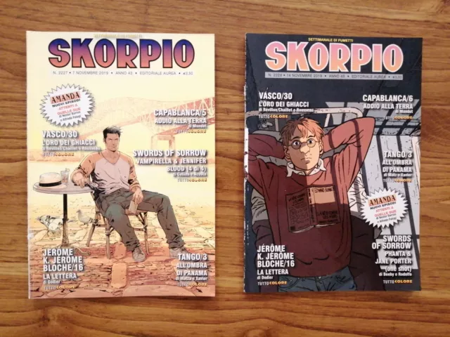 Skorpio 2227,  2228 Novembre 2019 Editoriale Aurea Quasi Ottimo / Discreto