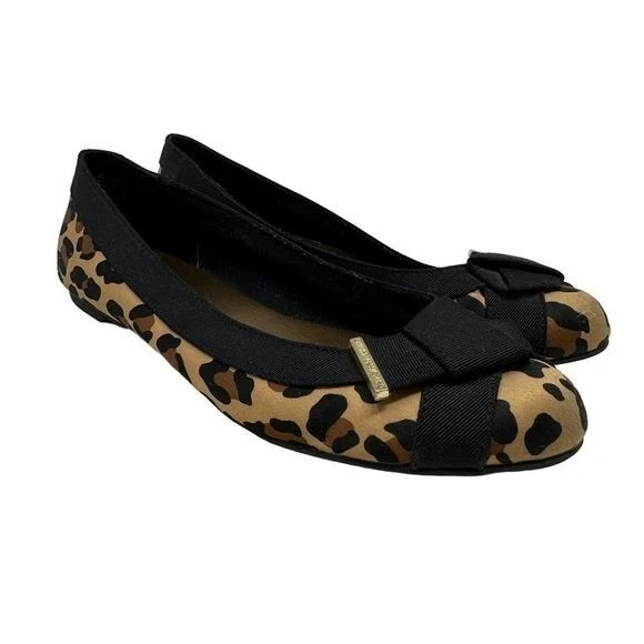 CHRISTIAN SIRIANO FLATS Womens 7 Black Lace Up Pointed Toe Zip