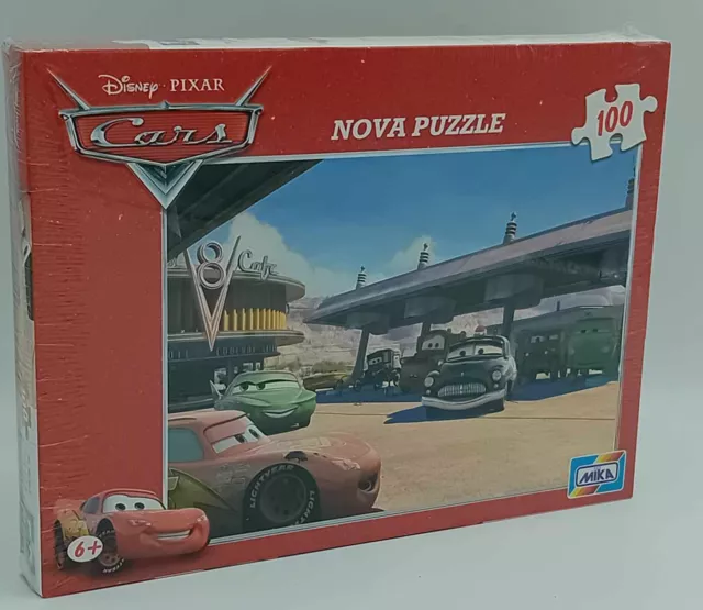 MIKA PUZZLE LIGHTNING McQueen und Freunde Disney Cars 100 Teile PIXAR ...