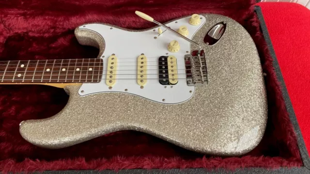 Fender Made In Japan Hybrid 60'S Stratocaster- 1 Of A Run Of 50 - Silver Sparkle