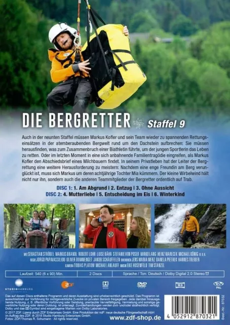 DIE BERGRETTER - Staffel 9 * 2 DVD * NEU * OVP 2