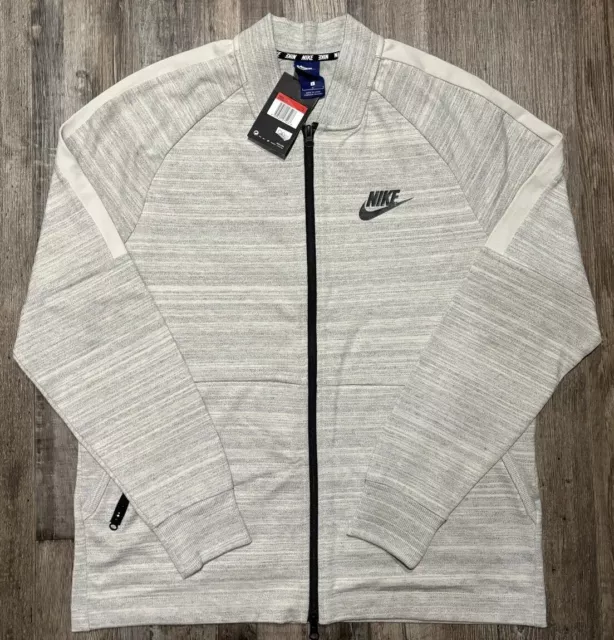 NEW Large Nike Running Knit AV15 Advance NSW Track Zip Jacket 896896-072 $80