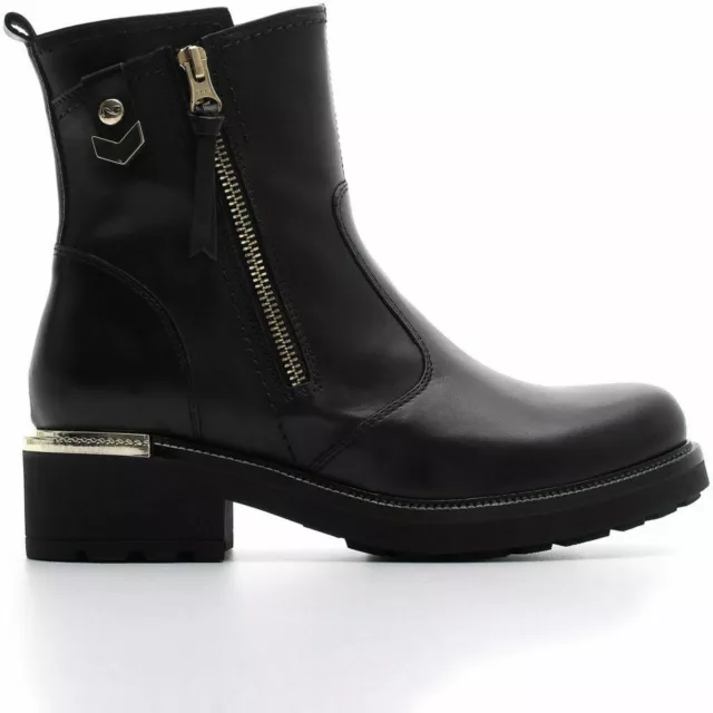 SCARPE STIVALI STIVALETTO Donna Nero Giardini A807152D 100 Pelle