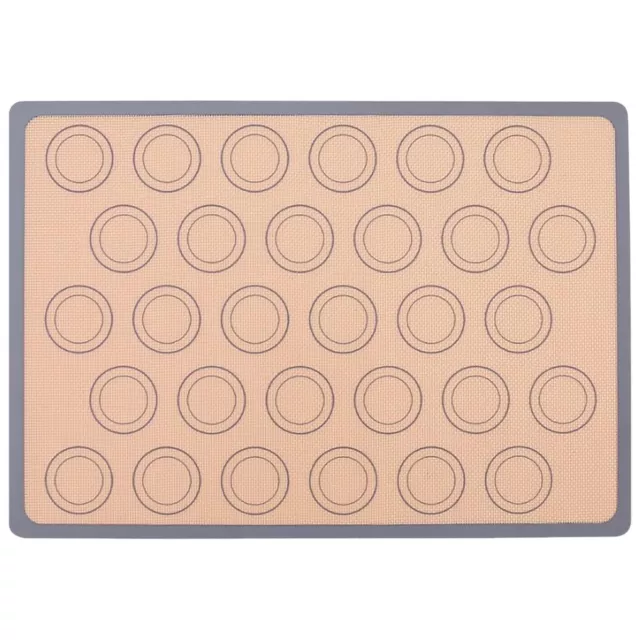 round griddle Macaron Baking Mat Heat Resistant Fondant Bakeware Oven Sheet