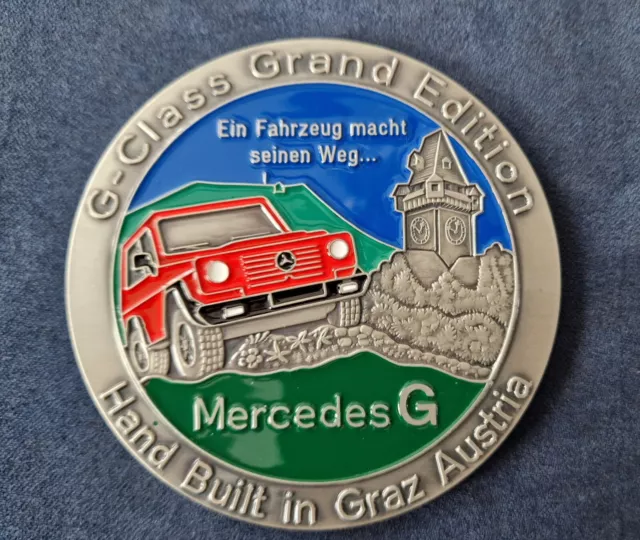 G-Klasse Plakette Emblem Grand Edition Mercedes-Benz W463 W460 G-Class Schöckl