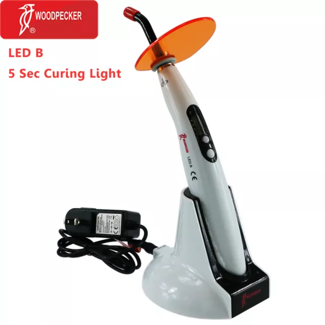 Original Woodpecker LED B Dental Wireless LED Curing Light LAMP 1400mw 5S Curing