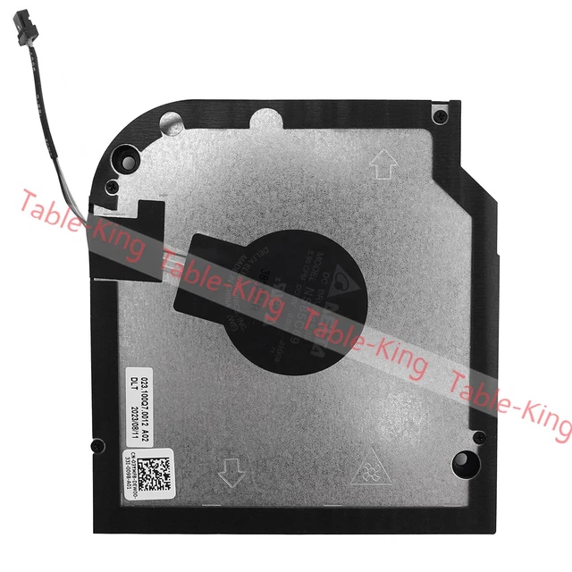 Ventilateur Pour PC Portable Dell Latitude 5530 & Precision 3570 - DC 5V - Connexion 4 Broches - 8