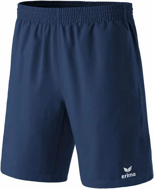Erima Herren Short Club 1900 Blau mit Innenslip u. Seitentaschen  Gr. 6 - 10