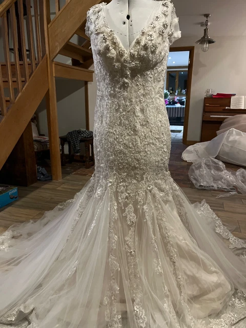 IAN STUART ATLANTIS Wedding Dress, Honey, Size 14 / Dress 12, NEW (RRP  2256) 1,944.70 - PicClick UK