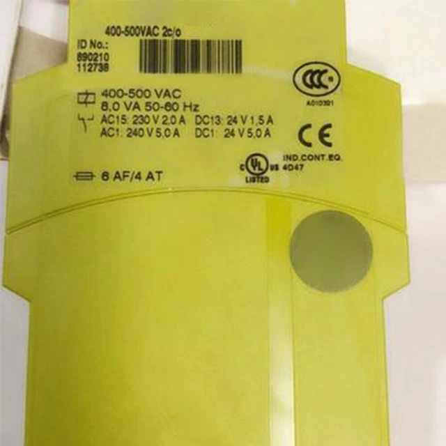DIN Rail Mounting Screw Terminal For Pilz S1PN 890210 Safety Relay