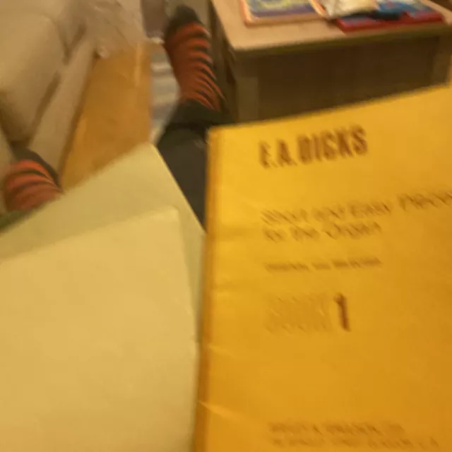 E A Dicks Short And Easy Pieces For The Organ Book 1