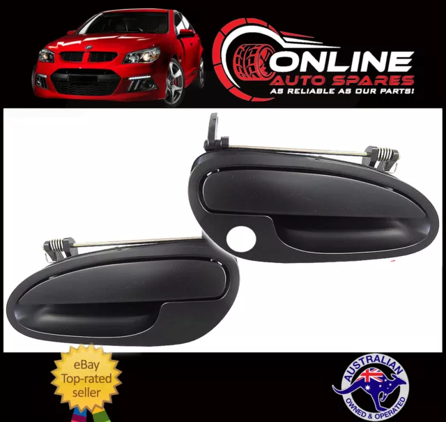 Front Outer Door Handle PAIR Left + Right fit Holden Commodore VT VX VU VY VZ