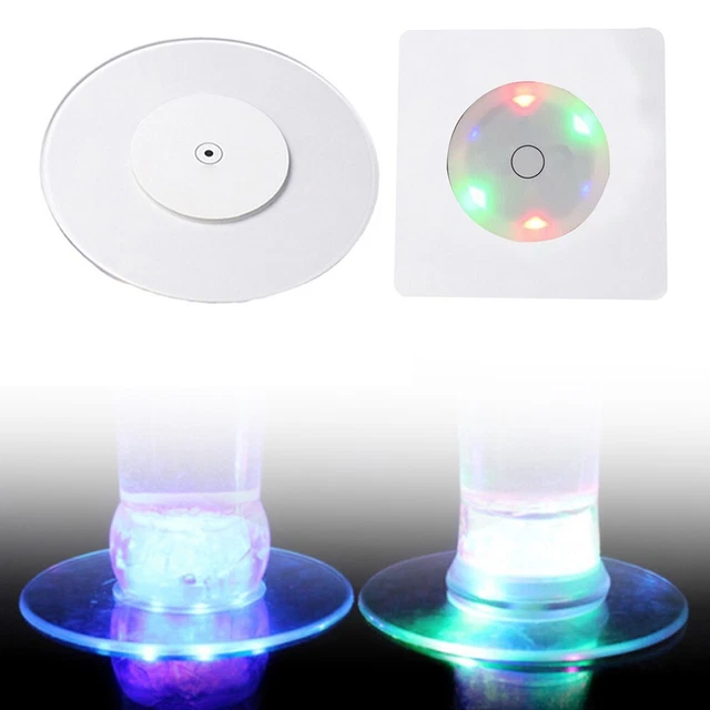 Beleuchten Sie Ihre Cocktails mit LED Untersetzer perfekt für Partys und Verans