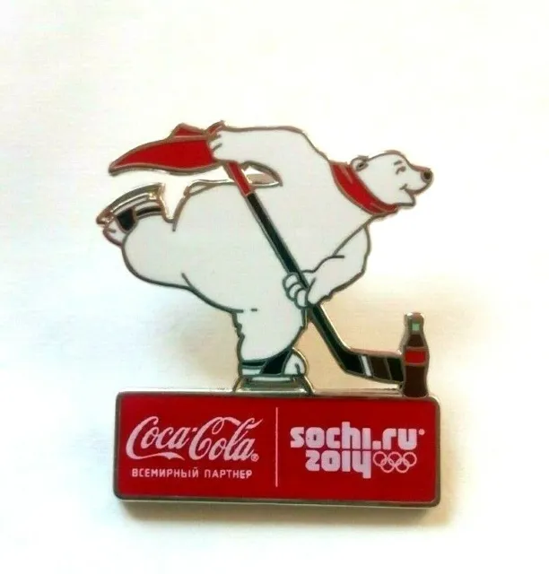 Pin Badge / Winter Olympics - Sochi Russia -2014 / Coca Cola