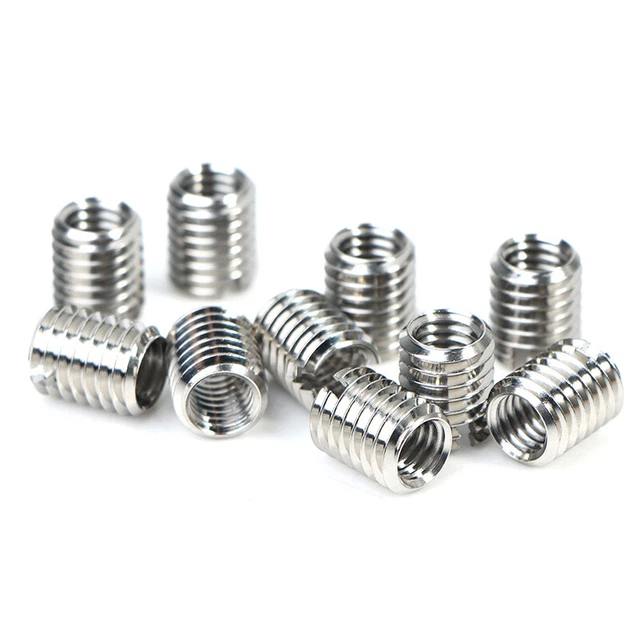 10PCS STAINLESS STEEL Thread Adapters Convert M8 8mm Male To M6 6mm Fem ...