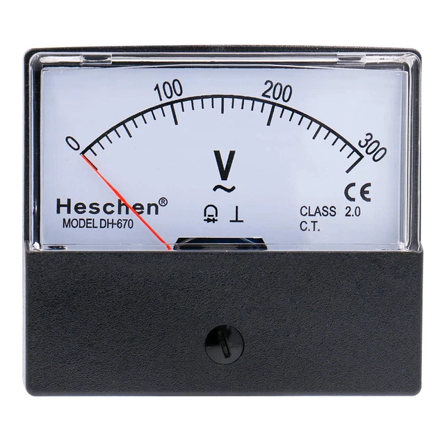 85C1 Voltmetro Analogico, Voltmetro CC, Voltmetro, Indicatore CC 0 450 V 88820322 - Foto 10