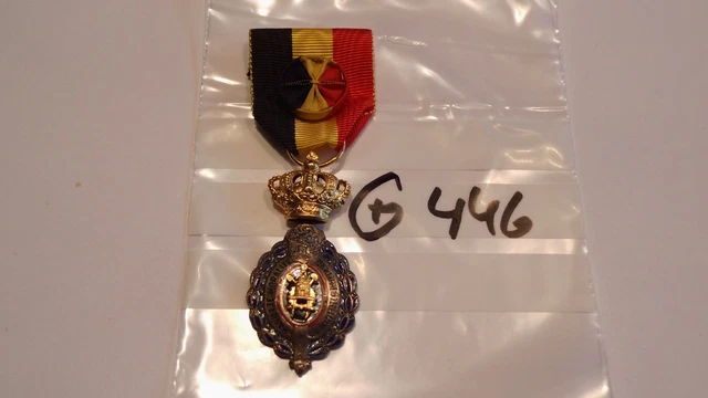 Orden Belgien Verdienstorden für Arbeiter mit Rosette 1 Klasse (c946)