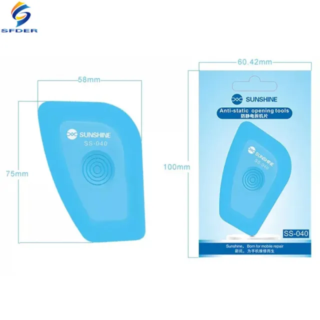 3 pièces outils de réparation pour téléphone séparateur d'ouverture carte en plastique ESD Pry LCD Écran tactile 2