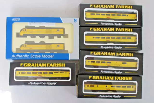 Farish Dapol N Gauge Full 7 Coach New Measurement Train