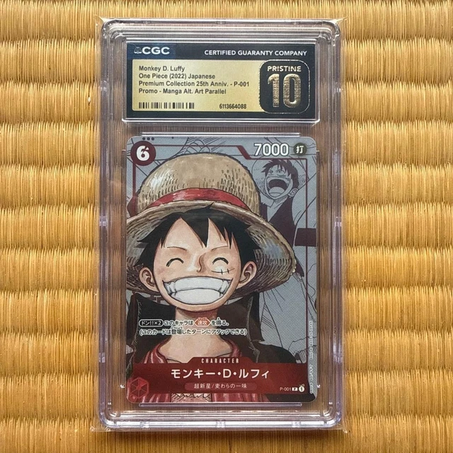 CGC10 PRISTINE PSA10 or higher 25th Anniversary Zoro OP01 001 From
