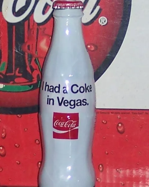 2012 World Of Coca Cola I Had A Coke In Vegas  Wrapped 8Oz Coca - Cola  Bottle