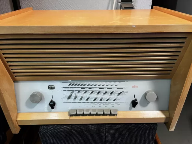 G11 Super, Röhren Radio von Hans Gugelot! Tech. Restauriert!