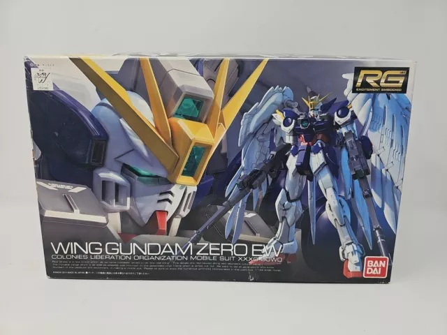 Bandai 1/144 RG #17 XXXG-00W0 Wing Gundam Zero EW (Wing Zero Custom) Model Kit