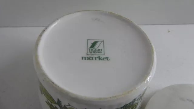 Lotte Figgio Market Turi Design Lidded Sugar Bowl 3