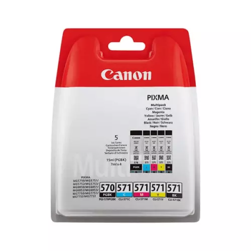 ⭐️✅Genuine Canon Cli-570 571 Cli-571Xl Cmyk Inks Variety Mg7753 Ts8052 Mg5750✅️⭐