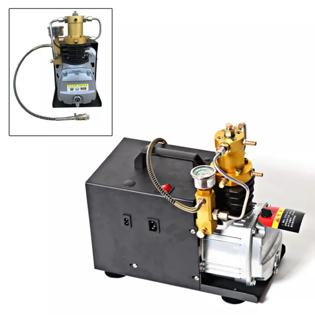 Compressore d'aria compressa compressore compressore d'aria pompa aria compressa 2 stadio 4500 psi