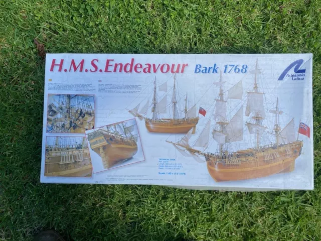 Artesania 1/65 HMS Endeavour 2021 Wooden Ship Model [22520]