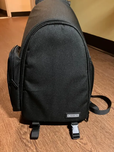 CADeN Camera Bag Sling Backpack, Camera Case Backpack with Tripod Holder for DSL