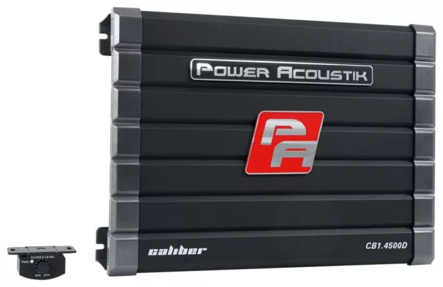 Power Acoustik CB1-4500D 4500 Watt Mono Amplifier Class-D 1-Channel Car Sub Amp