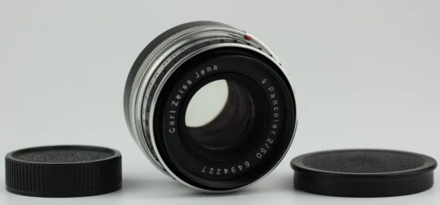 CARL ZEISS JENA DDR Objektiv Lens PANCOLAR 2/50 für M42