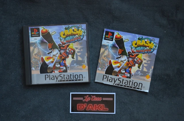 jeu pour playstation 1 crash bandicoot 3 warped