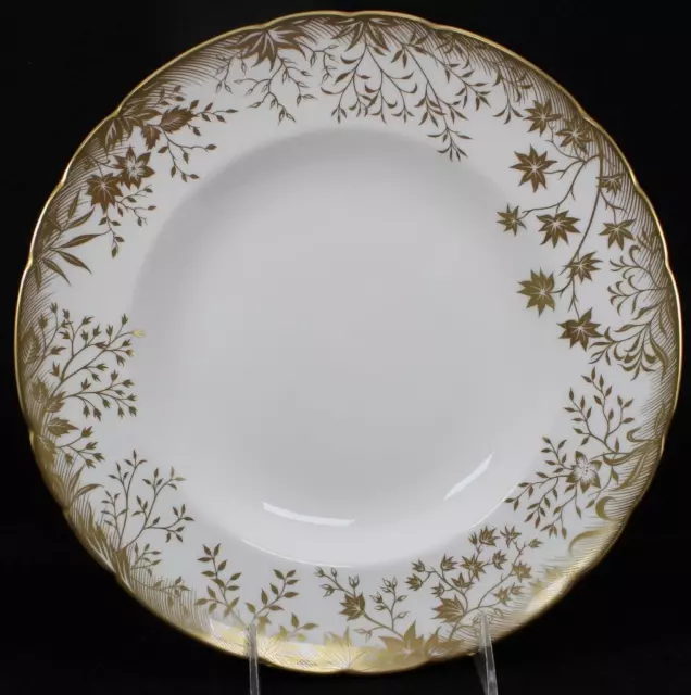 Royal Crown Derby Arboretum Doré Assiette